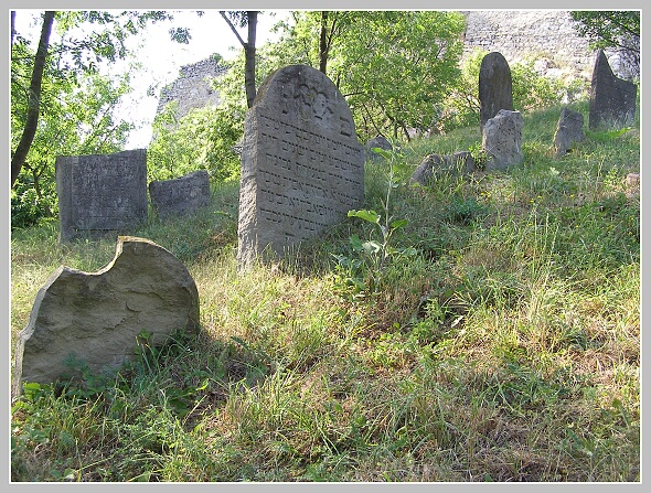 Židovský hřbitov - Beckov, Olympus SP-500, čas 1/125 s, clona 3.50, ISO 80, ohn. vzdálenost 6.30
