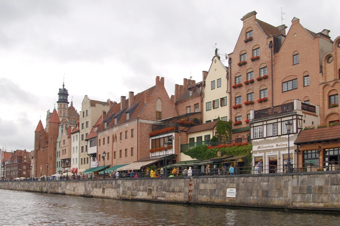 Plavba kolem Gdaňska - hansovní domy