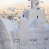 Pustevny - sochy sněhové i ledové