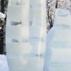 Pustevny - sochy sněhové i ledové