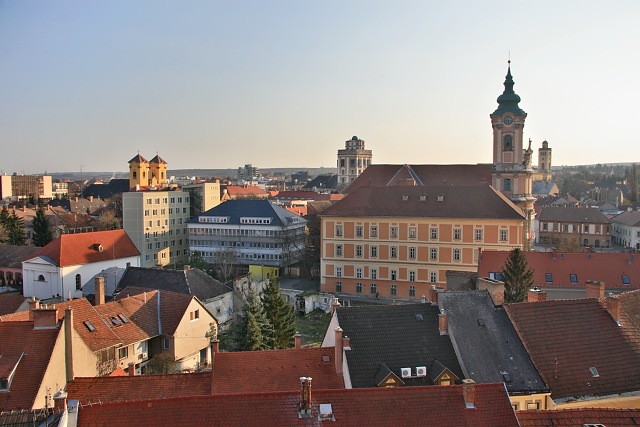 Eger - pohled z hradu